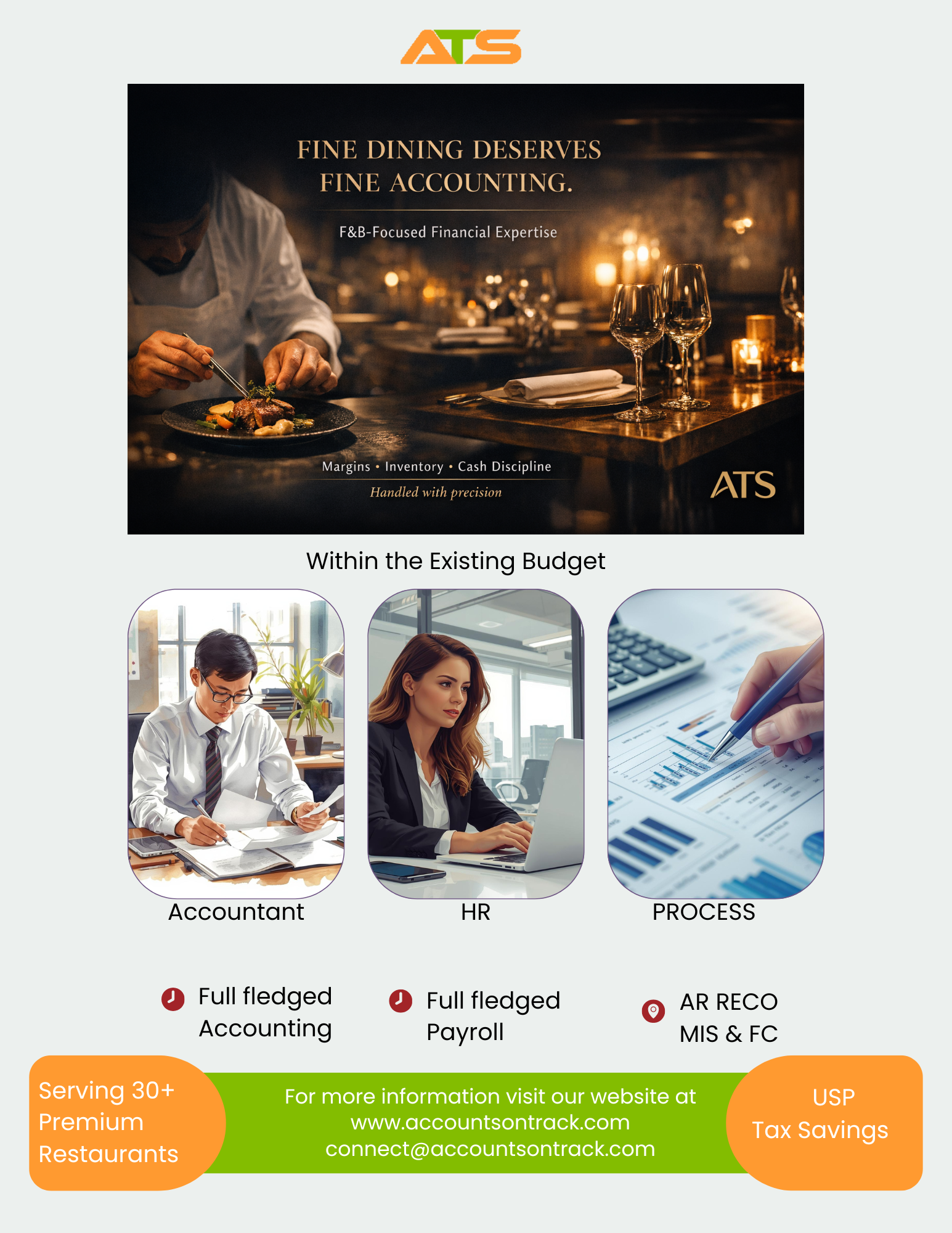 F&B Industry Accounting Flyer